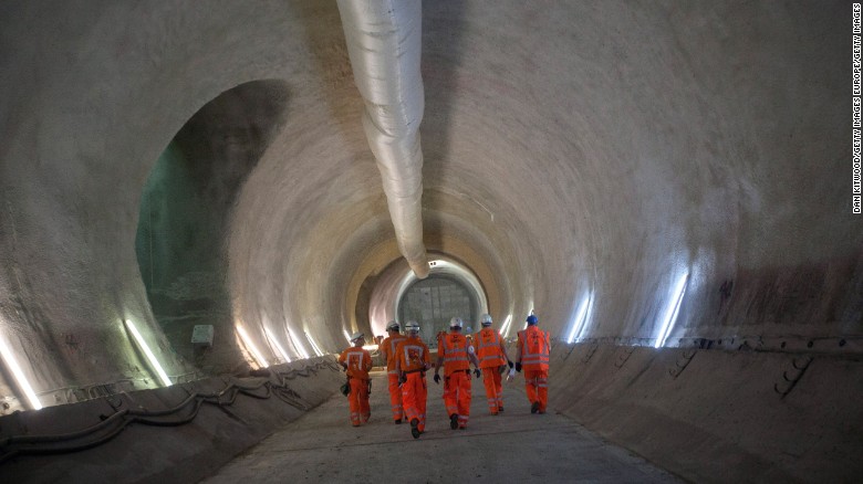 2/8 Crossrail is an addition to the London&#39;s burgeoning transport infrastructure, designed to modernize the UK&#39;s rail network and relieve pressure on existing transport, such as the &#39;Tube&#39;.