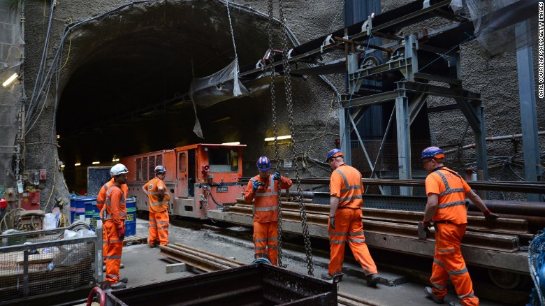 8/8 The cost of the project has increased over the years. In 2002, it was believed that it could be done for £10bn. This was revised to £14.8bn after a Government Comprehensive Spending Review in 2010. 
